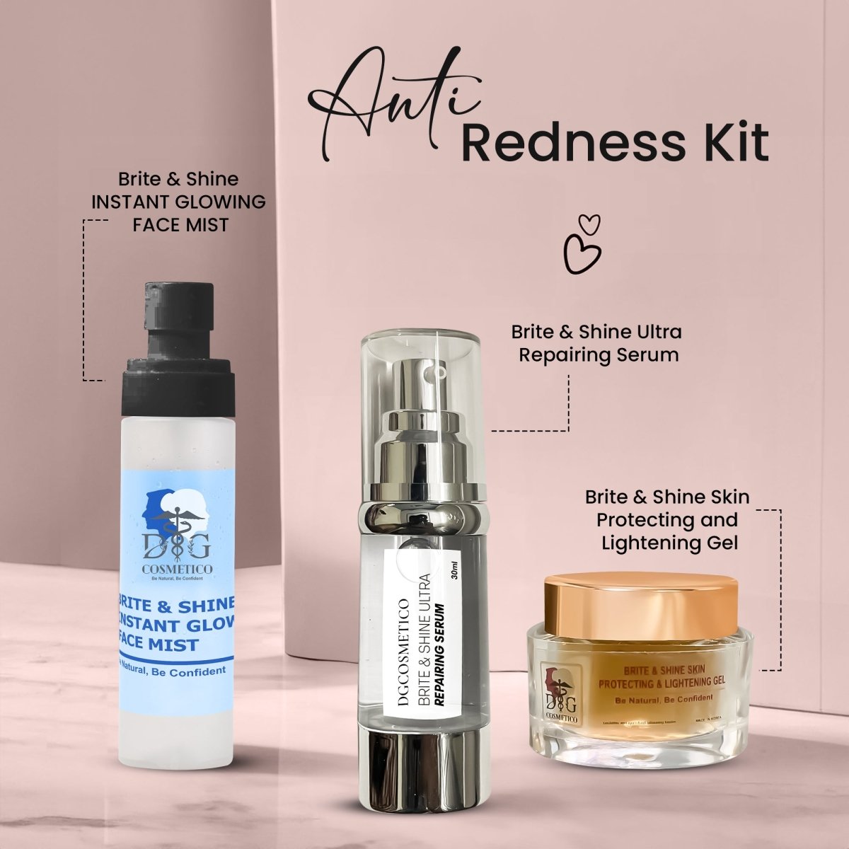Anti Redness Kit - DGCOSMETICO