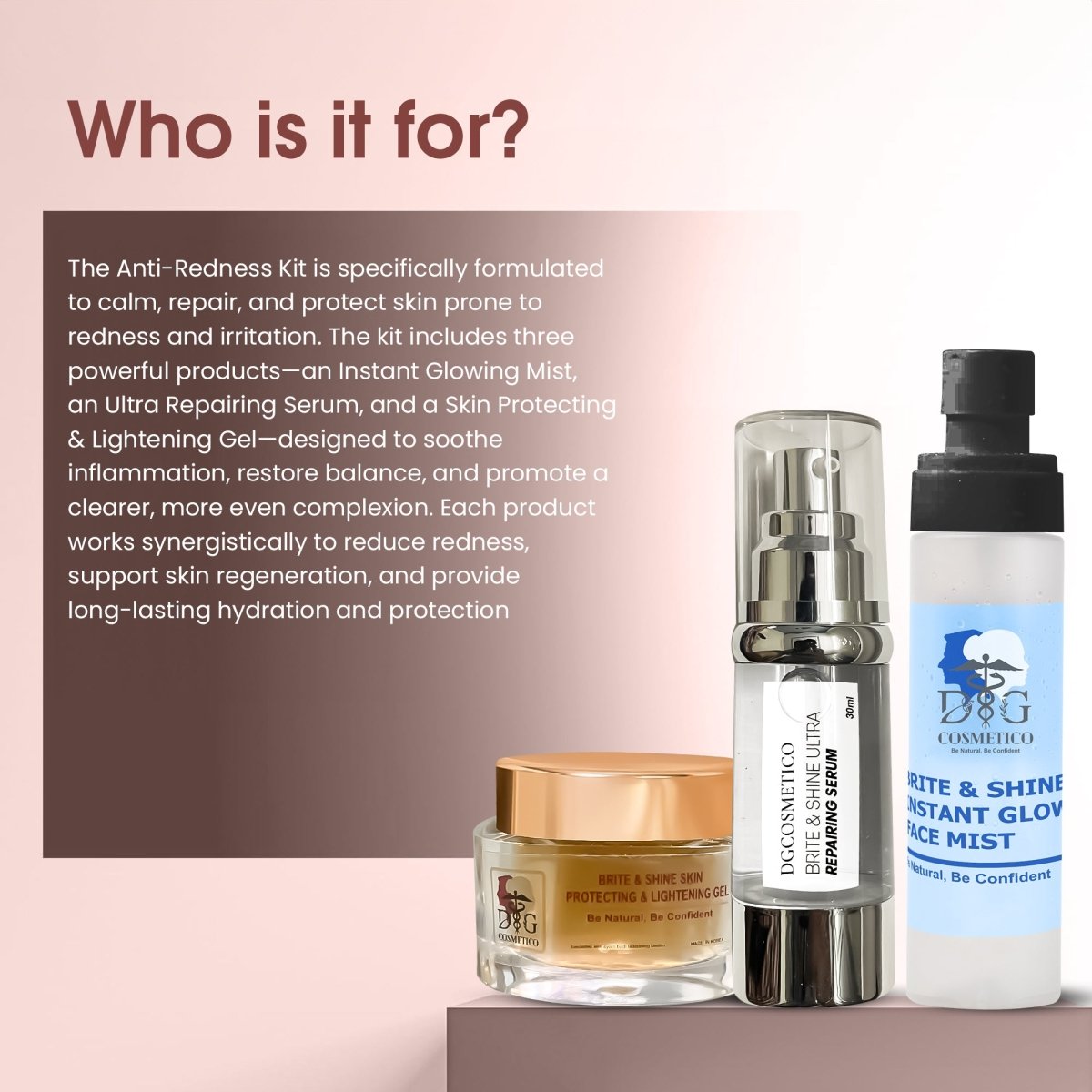 Anti Redness Kit - DGCOSMETICO