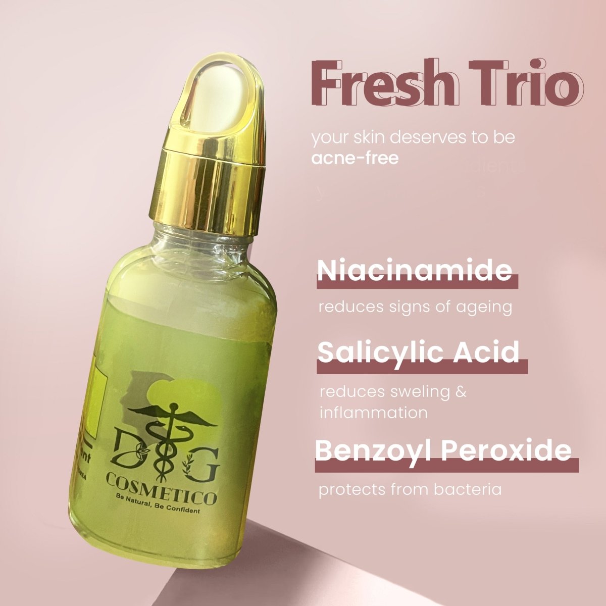 Brite & Shine Acne Clear serum - DGCOSMETICO