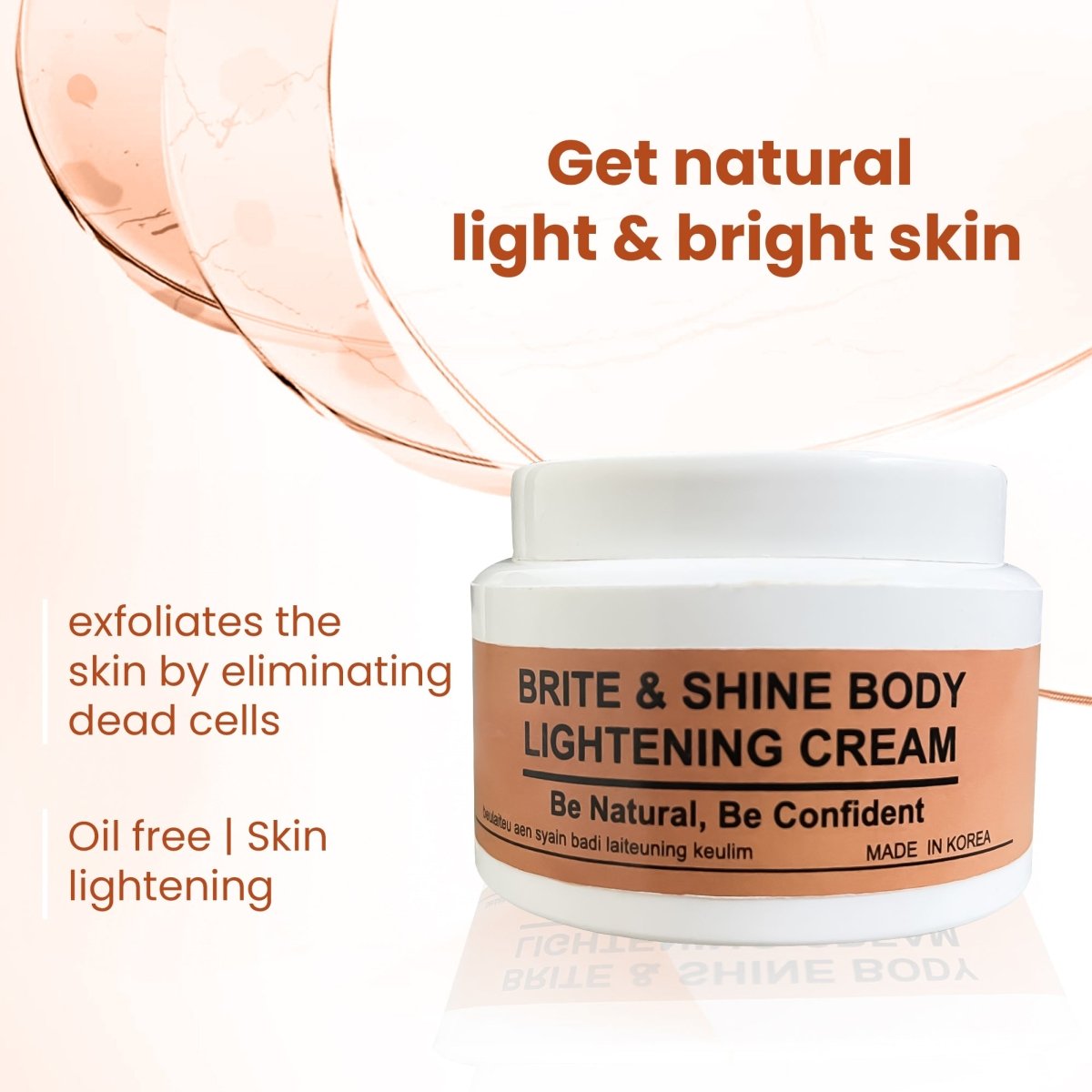 Brite & Shine Body Lightening Cream - DGCOSMETICO