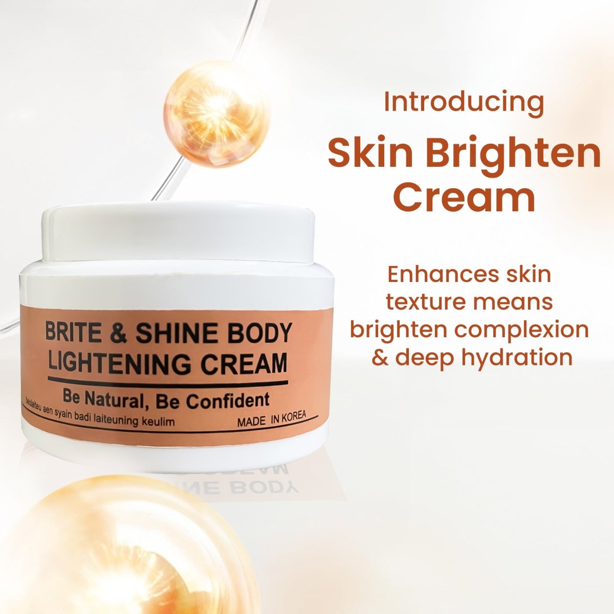 Brite & Shine Body Lightening Cream - DGCOSMETICO