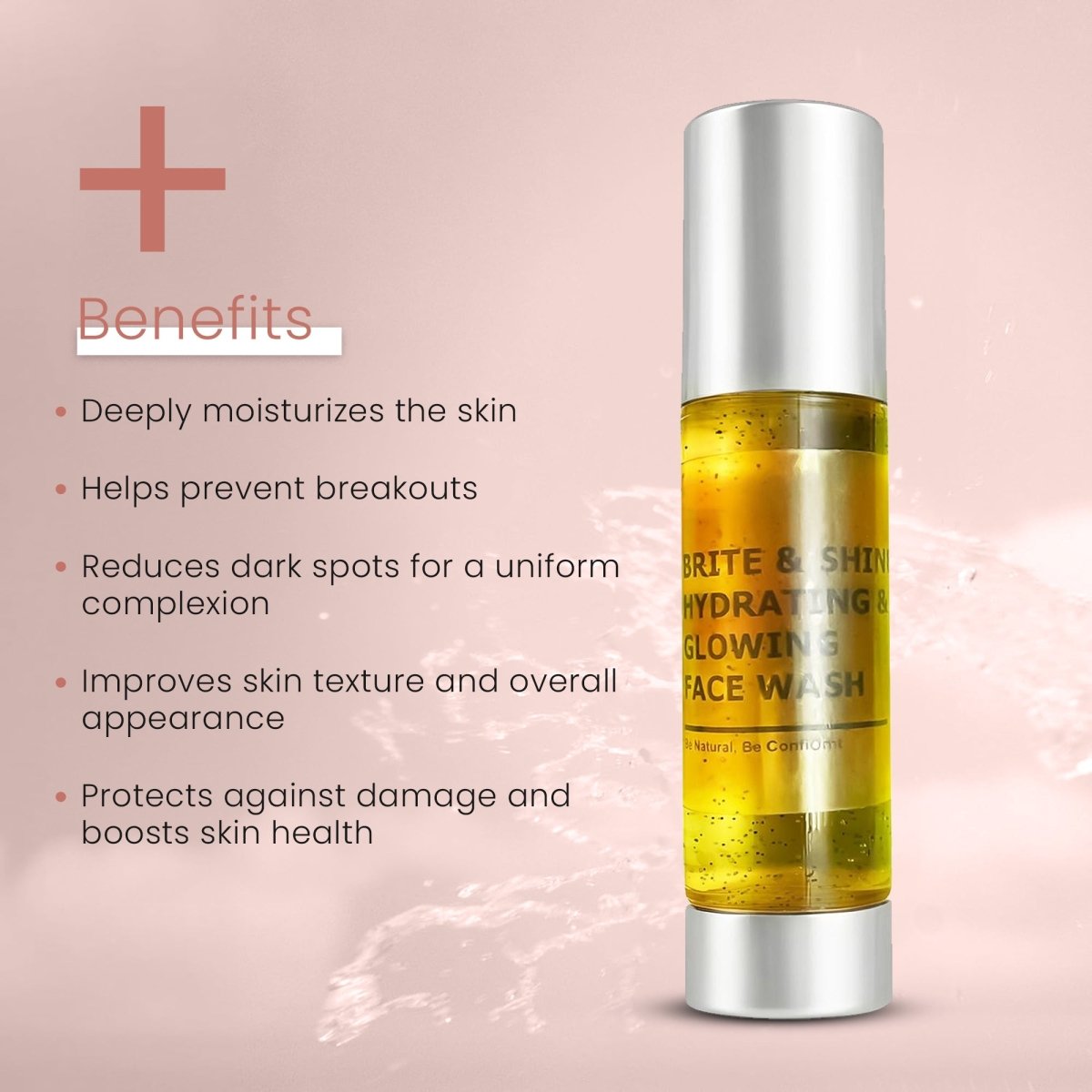 Brite & Shine Hydrating and Glowing Face Wash - DGCOSMETICO