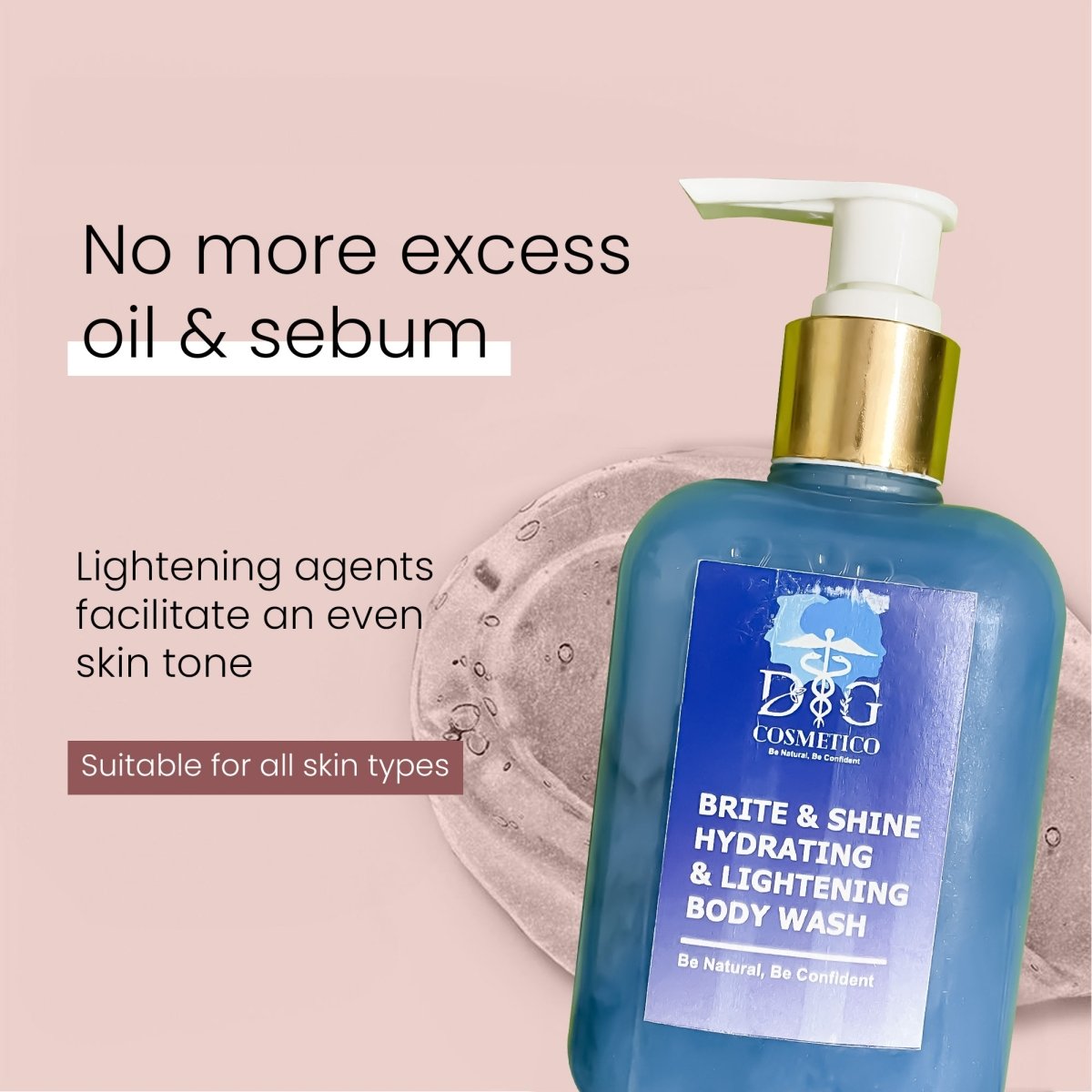 Brite & Shine HYDRATING AND LIGHTENING BODY WASH - DGCOSMETICO