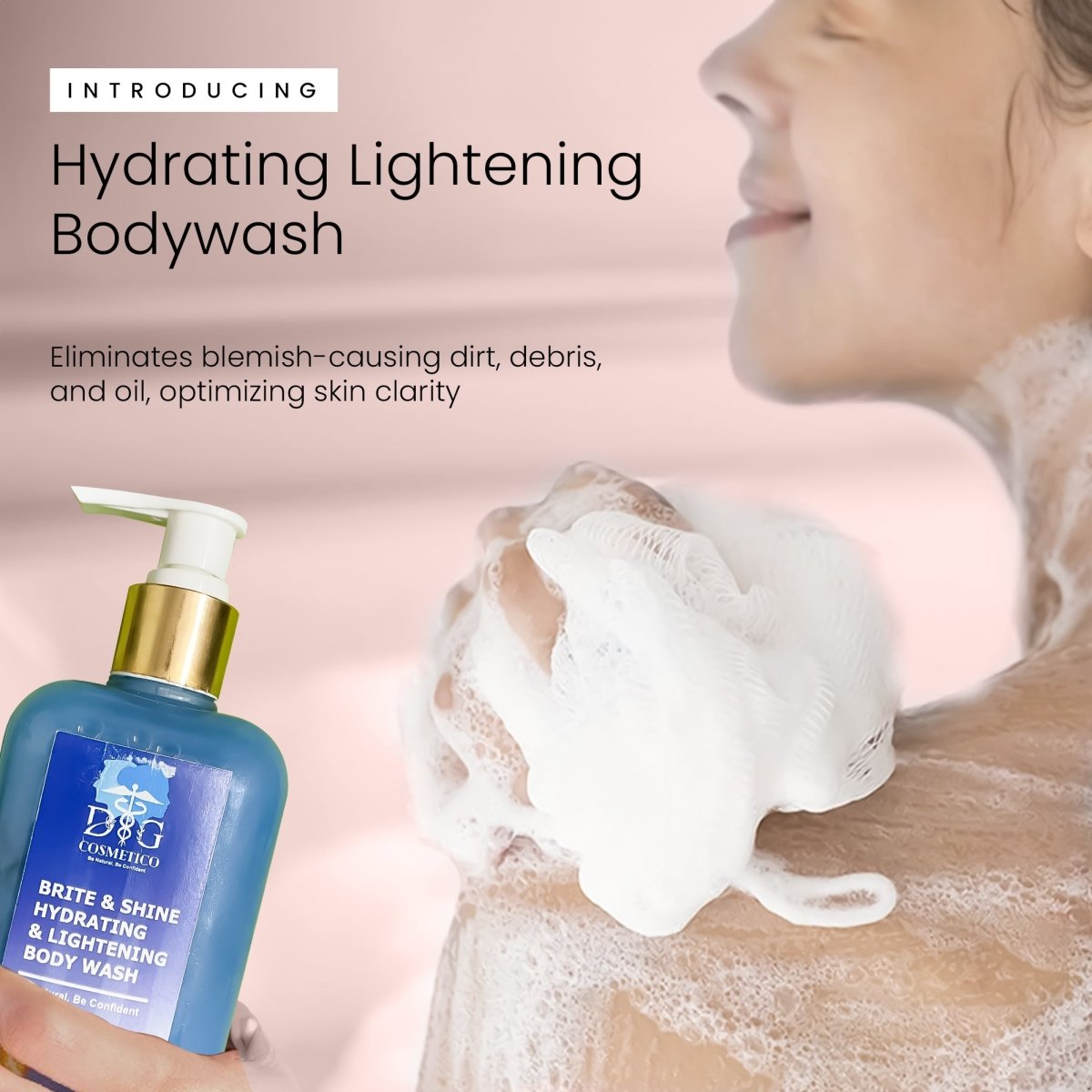 Brite & Shine HYDRATING AND LIGHTENING BODY WASH - DGCOSMETICO