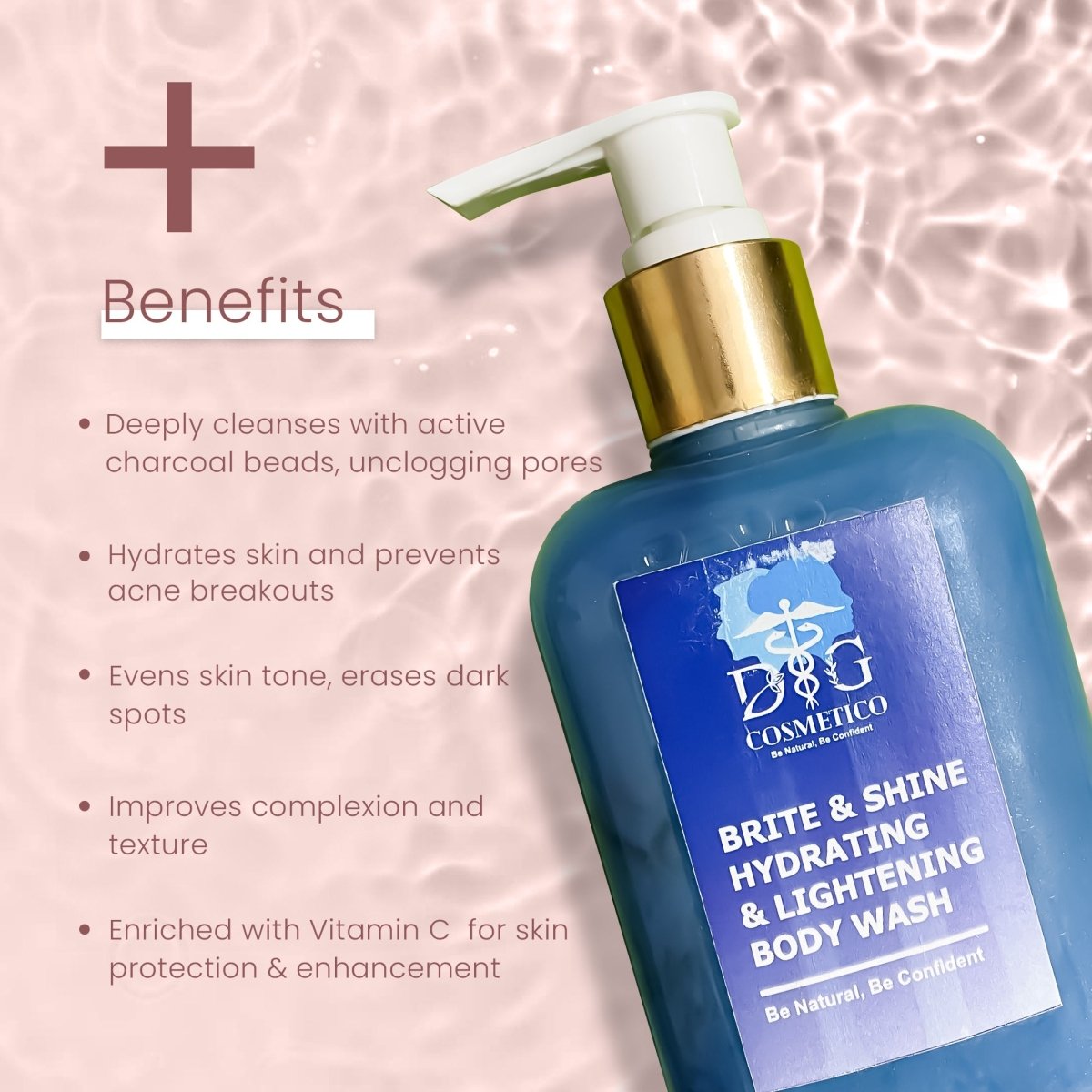 Brite & Shine HYDRATING AND LIGHTENING BODY WASH - DGCOSMETICO