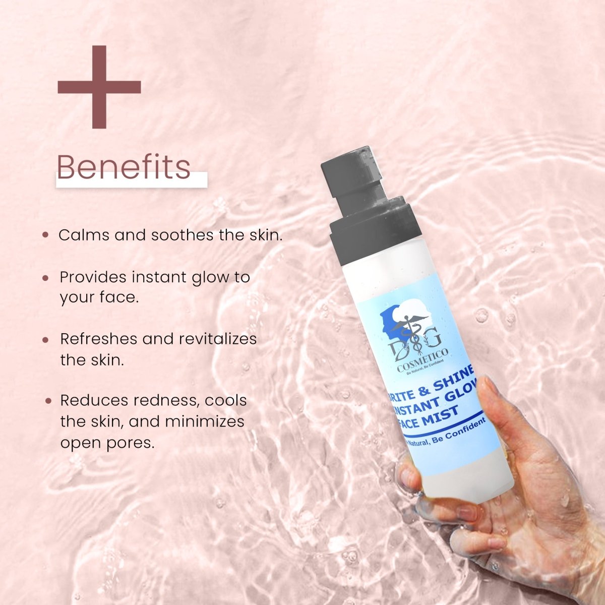 Brite & Shine INSTANT GLOWING FACE MIST - DGCOSMETICO