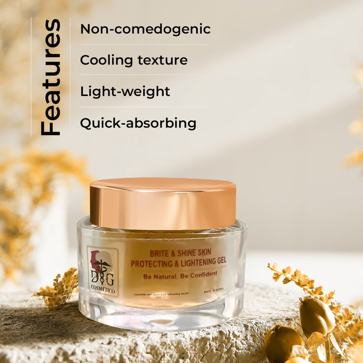 Brite & Shine Skin Protecting and Lightening Gel - DGCOSMETICO