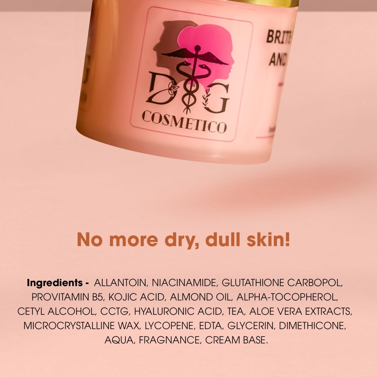 Brite & Shine ultra hydrating and lightening moisturizer - DGCOSMETICO