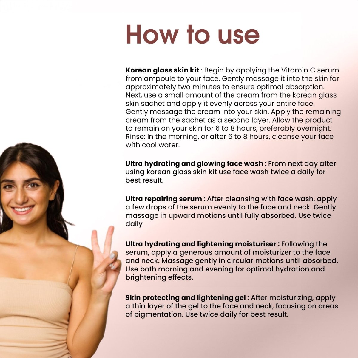 Celebrity Face Brightening Combo Kit - DGCOSMETICO