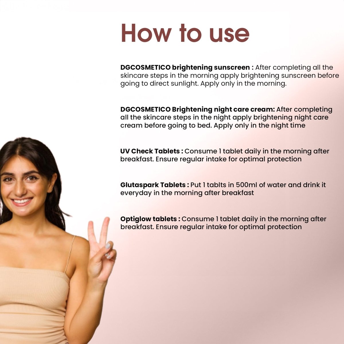 Celebrity Face Brightening Combo Kit - DGCOSMETICO