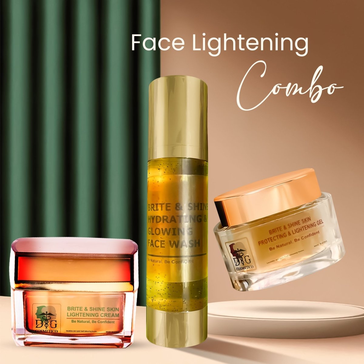 Face Lightening Combo Kit - DGCOSMETICO