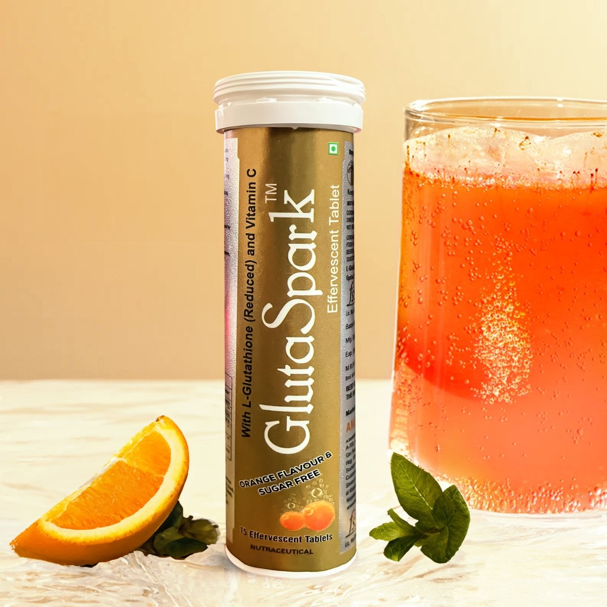 Glutaspark , Glutathione effervescent tablets 15 pcs - DGCOSMETICO