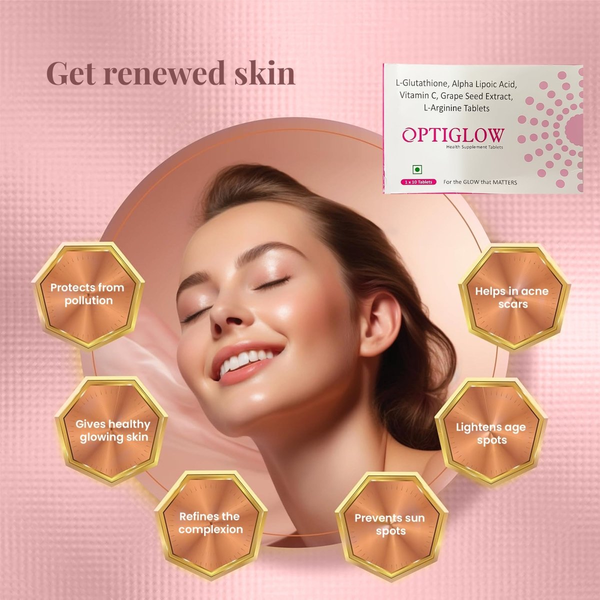 OptiGlow Tablets - DGCOSMETICO