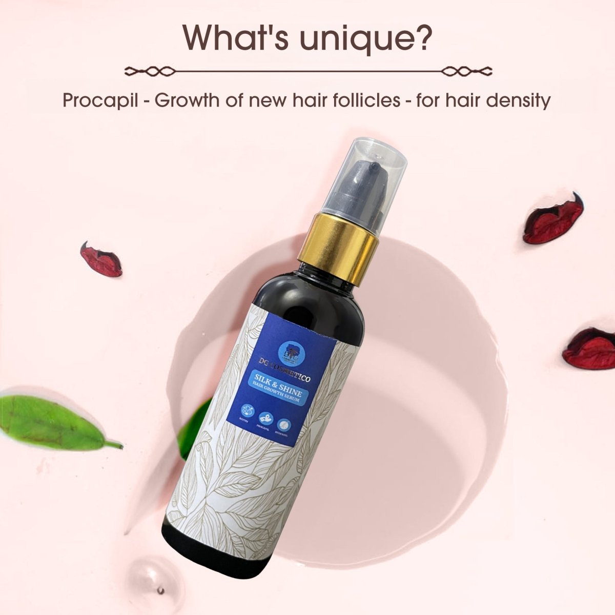SILK & SHINE HAIR GROWTH SERUM - DGCOSMETICO