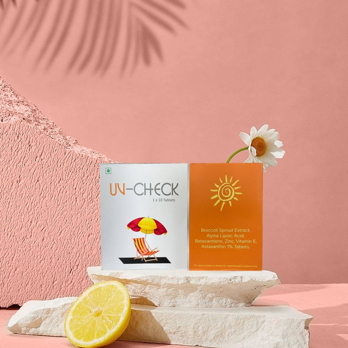 UV Check Tablets: Oral Sunscreen - DGCOSMETICO